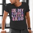 In My Kindergarten Era Teacher Kids Back To School Kinder Men's V-Neck T-Shirt, gift for family, gift for coworker