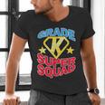 Kindergarten Super Squad Superhero Teacher Team Men Women Girls Kids Men's V-Neck T-Shirt, Super Teacher Shirts, gift for family, gift for coworker Kindergarten Super Squad Superhero Teacher Team Men Women Girls Kids Men's V-Neck T-Shirt, Super Teacher Shirts, gift for family, gift for coworker