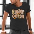 Kindergarten Teacher Fall Pumpkin Autumn Cute Men's V-Neck T-Shirt, gift for family, gift for coworker Kindergarten Teacher Fall Pumpkin Autumn Cute Men's V-Neck T-Shirt, gift for family, gift for coworker