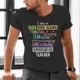 I Am A Kindergarten Teacher Shirt Creative Men's V-Neck T-Shirt, gift for family, gift for coworker I Am A Kindergarten Teacher Shirt Creative Men's V-Neck T-Shirt, gift for family, gift for coworker