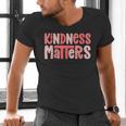 Kindness Matters Anti Bullying Shirts Teacher Child Men's V-Neck T-Shirt, gift for family, gift for coworker
