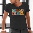 Last Day Of School Back To School Dream-Team Teacher Kids Men's V-Neck T-Shirt, gift for family, gift for coworker Last Day Of School Back To School Dream-Team Teacher Kids Men's V-Neck T-Shirt, gift for family, gift for coworker