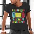 Level Up Your Education Gaming Inspired Teacher Gamers Men's V-Neck T-Shirt, gift for family, gift for coworker Level Up Your Education Gaming Inspired Teacher Gamers Men's V-Neck T-Shirt, gift for family, gift for coworker