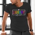 Library Squad Team Librarian Teacher Book Lover Men's V-Neck T-Shirt, gift for family, gift for coworker Library Squad Team Librarian Teacher Book Lover Men's V-Neck T-Shirt, gift for family, gift for coworker
