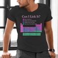 Can I Lick It Periodic Table Teacher Student Kids Men's V-Neck T-Shirt, gift for family, gift for coworker