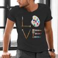 Love Art For Artist Art Teacher Men's V-Neck T-Shirt, gift for family, gift for coworker Love Art For Artist Art Teacher Men's V-Neck T-Shirt, gift for family, gift for coworker