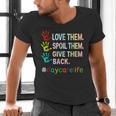 Love Daycare Provider Childcare Teacher Tie Dye Men's V-Neck T-Shirt, gift for family, gift for coworker Love Daycare Provider Childcare Teacher Tie Dye Men's V-Neck T-Shirt, gift for family, gift for coworker