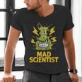 Mad Scientist Kids Youth Adult Science Teacher Chemistry Men's V-Neck T-Shirt, Science Teacher Shirts, gift for family, gift for coworker