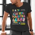 In My Maestra Era Spanish Bilingual Teacher Back To School Men's V-Neck T-Shirt, gift for family, gift for coworker