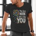 Make Your Mark Dandelion Happy Dot Day Shirts Teacher Kids Men's V-Neck T-Shirt, gift for family, gift for coworker Make Your Mark Dandelion Happy Dot Day Shirts Teacher Kids Men's V-Neck T-Shirt, gift for family, gift for coworker