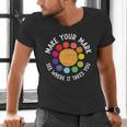 Make Your Mark For a International Dot Day Teacher Dot Lover Men's V-Neck T-Shirt, gift for family, gift for coworker Make Your Mark For a International Dot Day Teacher Dot Lover Men's V-Neck T-Shirt, gift for family, gift for coworker