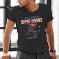 Marvel Spider-Man Teachers Are Super Heroes Men's V-Neck T-Shirt, gift for family, gift for coworker Marvel Spider-Man Teachers Are Super Heroes Men's V-Neck T-Shirt, gift for family, gift for coworker