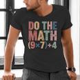Do The Math 67 Meme Six Seven Teacher Men's V-Neck T-Shirt, gift for family, gift for coworker