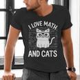 Math And Cats Apparel For Teachers Students Cat Lovers Men's V-Neck T-Shirt, gift for family, gift for coworker Math And Cats Apparel For Teachers Students Cat Lovers Men's V-Neck T-Shirt, gift for family, gift for coworker