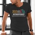 Math Interventionist Teacher Mathematics Men's V-Neck T-Shirt, gift for family, gift for coworker Math Interventionist Teacher Mathematics Men's V-Neck T-Shirt, gift for family, gift for coworker
