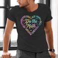 Do The Math Multiply Love Add Hope Math Teacher Tie Dye Men's V-Neck T-Shirt, gift for family, gift for coworker