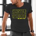 Metaphors Be With You English Teacher Shirts T-Shirt Men's V-Neck T-Shirt, English Teacher Shirts, gift for family, gift for coworker