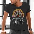 Multilingual Squad Multilingual Teacher Appreciation Kids Men's V-Neck T-Shirt, gift for family, gift for coworker