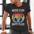 Music For Men Women Music Teacher Music Lover Men's V-Neck T-Shirt, gift for family, gift for coworker