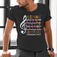 Music Teacher Kid National Hispanic Heritage Month Men's V-Neck T-Shirt, gift for family, gift for coworker Music Teacher Kid National Hispanic Heritage Month Men's V-Neck T-Shirt, gift for family, gift for coworker