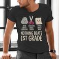 Nothing Beats 1st Grade Back To School Kids Teachers Men's V-Neck T-Shirt, gift for family, gift for coworker Nothing Beats 1st Grade Back To School Kids Teachers Men's V-Neck T-Shirt, gift for family, gift for coworker