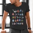 Ocean Animals Alphabet Cute Sea Life ABC Marine Kids Teacher Men's V-Neck T-Shirt, gift for family, gift for coworker Ocean Animals Alphabet Cute Sea Life ABC Marine Kids Teacher Men's V-Neck T-Shirt, gift for family, gift for coworker