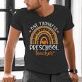 One Thankful Preschool Teacher Thanksgiving Rainbow Men's V-Neck T-Shirt, gift for family, gift for coworker One Thankful Preschool Teacher Thanksgiving Rainbow Men's V-Neck T-Shirt, gift for family, gift for coworker
