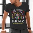 One Thankful Teacher Hispanic Heritage Month Countries Flags Men's V-Neck T-Shirt, gift for family, gift for coworker One Thankful Teacher Hispanic Heritage Month Countries Flags Men's V-Neck T-Shirt, gift for family, gift for coworker