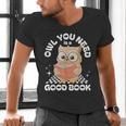 Owl You Need Is A Good Book Teacher Librarian Reading Men's V-Neck T-Shirt, gift for family, gift for coworker Owl You Need Is A Good Book Teacher Librarian Reading Men's V-Neck T-Shirt, gift for family, gift for coworker