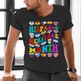 Hispanic Heritage Month 2025 Latino Puerto Rico Teacher Kids Men's V-Neck T-Shirt, gift for family, gift for coworker Hispanic Heritage Month 2025 Latino Puerto Rico Teacher Kids Men's V-Neck T-Shirt, gift for family, gift for coworker