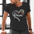 Para Heart Paraprofessional Teacher Paraeducator Men's V-Neck T-Shirt, gift for family, gift for coworker Para Heart Paraprofessional Teacher Paraeducator Men's V-Neck T-Shirt, gift for family, gift for coworker
