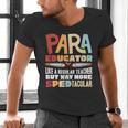 Paraeducator Paraprofessional SPED Teacher Men's V-Neck T-Shirt, gift for family, gift for coworker