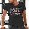 Paraprofessional Back To School Paraeducator Para Teacher Men's V-Neck T-Shirt, gift for family, gift for coworker