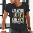 Paraprofessional Straight Outta Energy Teacher Life For Men Women Men's V-Neck T-Shirt, gift for family, gift for coworker Paraprofessional Straight Outta Energy Teacher Life For Men Women Men's V-Neck T-Shirt, gift for family, gift for coworker