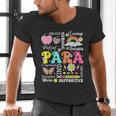 Paras Make It Possible Paraprofessional Paraeducator Teacher Men's V-Neck T-Shirt, gift for family, gift for coworker