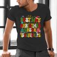 PE Teacher Christmas Holiday Men's V-Neck T-Shirt, Pe Teacher Shirts, gift for family, gift for coworker PE Teacher Christmas Holiday Men's V-Neck T-Shirt, Pe Teacher Shirts, gift for family, gift for coworker