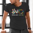 Peace Love Inclusion Sped Squad Special-Ed Teacher Daycare Men's V-Neck T-Shirt, gift for family, gift for coworker