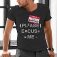 PEMDAS Math Teacher Halloween Costume Men's V-Neck T-Shirt, gift for family, gift for coworker