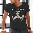 Physical Education PE Teacher Rock Paper Scissor Men's V-Neck T-Shirt, Pe Teacher Shirts, gift for family, gift for coworker Physical Education PE Teacher Rock Paper Scissor Men's V-Neck T-Shirt, Pe Teacher Shirts, gift for family, gift for coworker