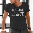 Pi Day Shirt Women Teacher 2022 Math Cutie Pie Acute Tea Pie Men's V-Neck T-Shirt, gift for family, gift for coworker