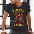 Pirate Pre-K Teacher Preschool Halloween Men's V-Neck T-Shirt, gift for family, gift for coworker Pirate Pre-K Teacher Preschool Halloween Men's V-Neck T-Shirt, gift for family, gift for coworker