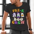 Pre-K Boo Crew Cute Ghost Halloween Costume Teacher Student For Men Women Kids Men's V-Neck T-Shirt, gift for family, gift for coworker Pre-K Boo Crew Cute Ghost Halloween Costume Teacher Student For Men Women Kids Men's V-Neck T-Shirt, gift for family, gift for coworker