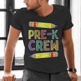 Pre-K Crew PreK Teachers Back To School Men's V-Neck T-Shirt, gift for family, gift for coworker Pre-K Crew PreK Teachers Back To School Men's V-Neck T-Shirt, gift for family, gift for coworker