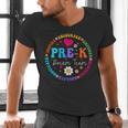 Pre K Dream Team Back To School Boys First Day Teacher Men's V-Neck T-Shirt, gift for family, gift for coworker