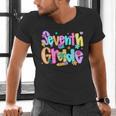 Preppy Seventh Grade Back To School 7th Grade Teachers Girls Men's V-Neck T-Shirt, gift for family, gift for coworker Preppy Seventh Grade Back To School 7th Grade Teachers Girls Men's V-Neck T-Shirt, gift for family, gift for coworker