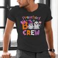 Preschool Boo Crew Preschool Halloween Costume Teacher Kid Men's V-Neck T-Shirt, gift for family, gift for coworker