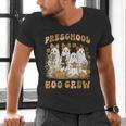 Preschool Boo Crew Teacher Kids Halloween Ghost Cat Pumpkin Men's V-Neck T-Shirt, gift for family, gift for coworker Preschool Boo Crew Teacher Kids Halloween Ghost Cat Pumpkin Men's V-Neck T-Shirt, gift for family, gift for coworker