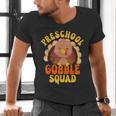 Preschool Gobble Squad Cute Turkey Thanksgiving Teacher Men's V-Neck T-Shirt, gift for family, gift for coworker Preschool Gobble Squad Cute Turkey Thanksgiving Teacher Men's V-Neck T-Shirt, gift for family, gift for coworker