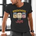 Preschool Is My Jam Teacher Shirt Men's V-Neck T-Shirt, gift for family, gift for coworker Preschool Is My Jam Teacher Shirt Men's V-Neck T-Shirt, gift for family, gift for coworker
