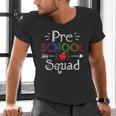 Preschool Squad Preschool Teacher Student Men's V-Neck T-Shirt, gift for family, gift for coworker